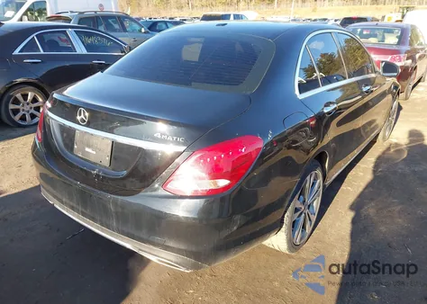 2018 Mercedes-Benz C 300 4Matic from USA, damaged, VIN 55SWF4KB1JU281757